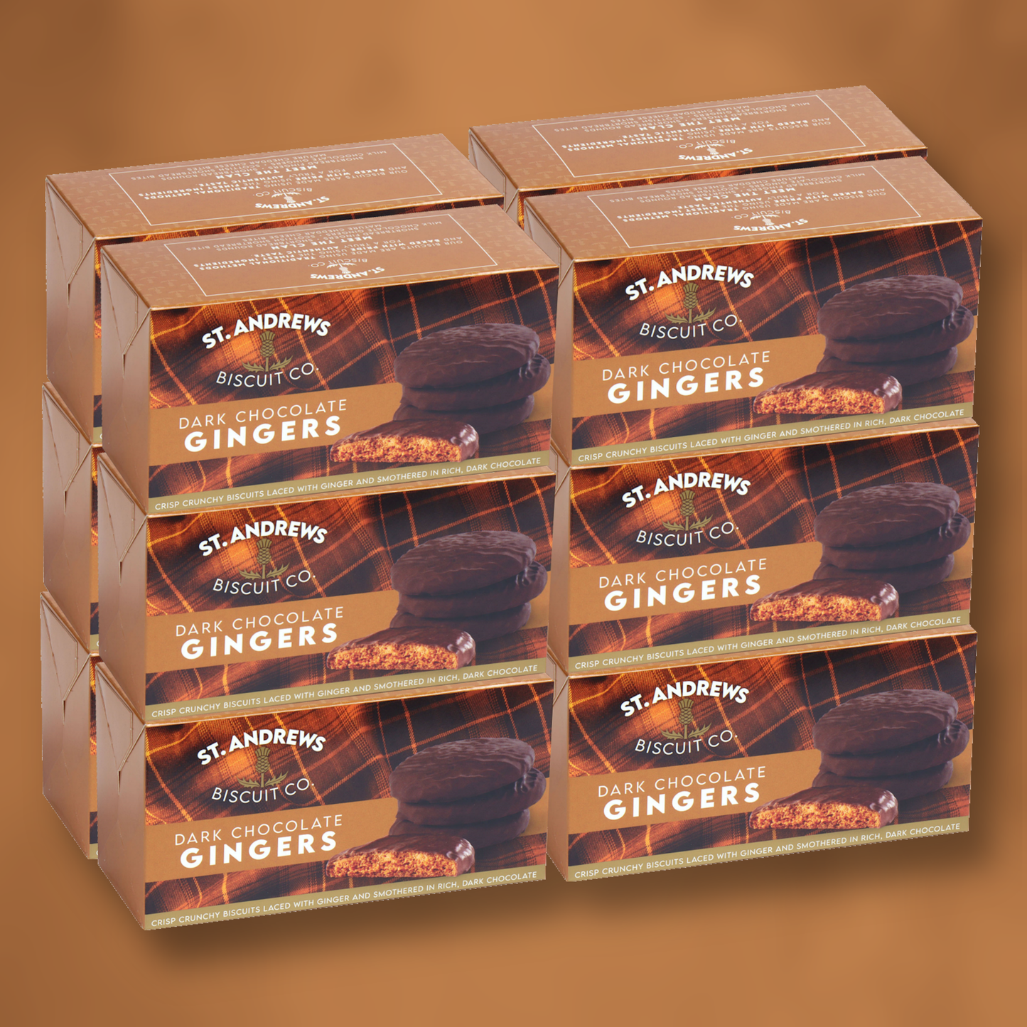 Dark Chocolate Gingers (Case 12 x 130g)