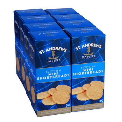 Scottish Mini Shortbreads (8 x 100g Boxes)