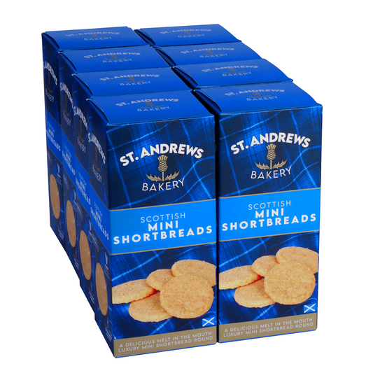 Scottish Mini Shortbreads (8 x 100g Boxes)